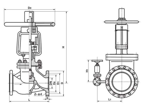 YJ41W Oxygen Globe valve