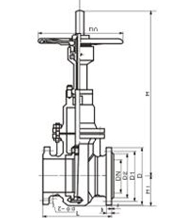 Plate gate valve